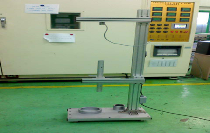 Impact Tester(충격 시험기) 메인페이지 미리보기